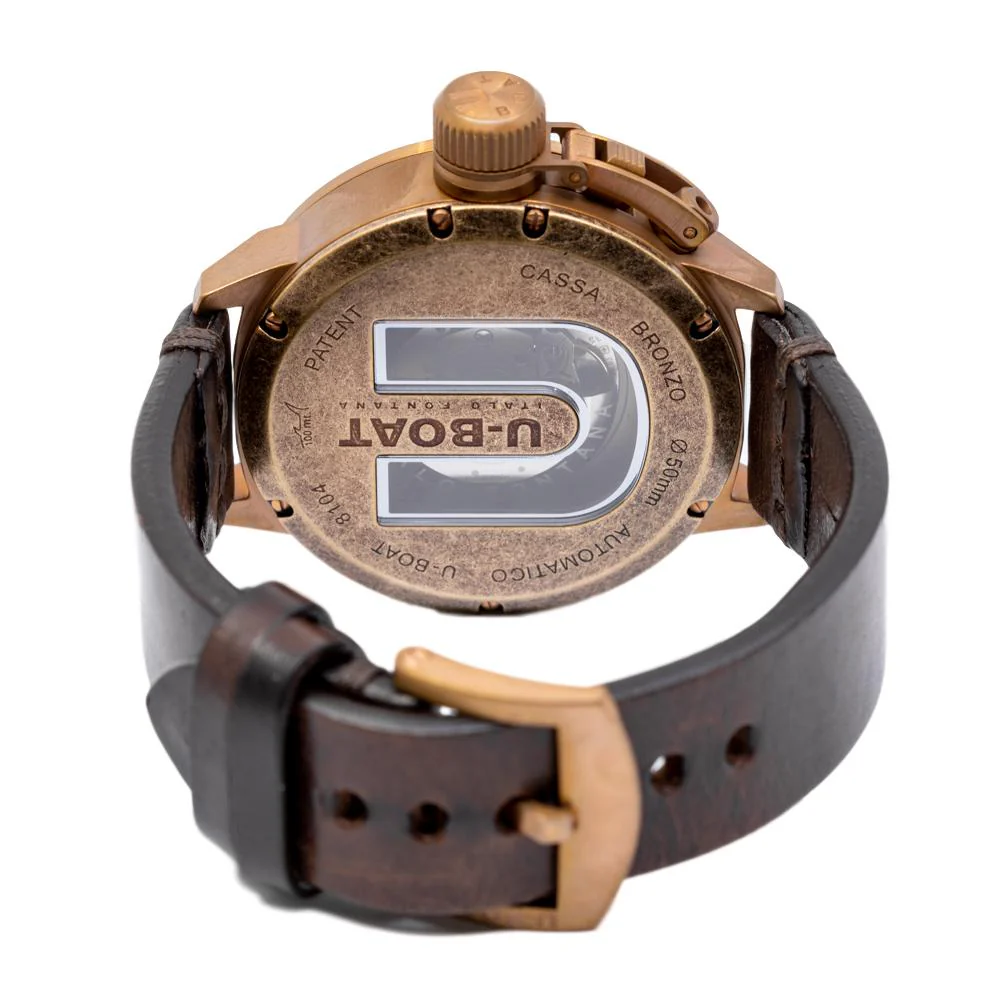 U-Boat Men's 8104 Classico Bronzo 50mm Watch - Image 3