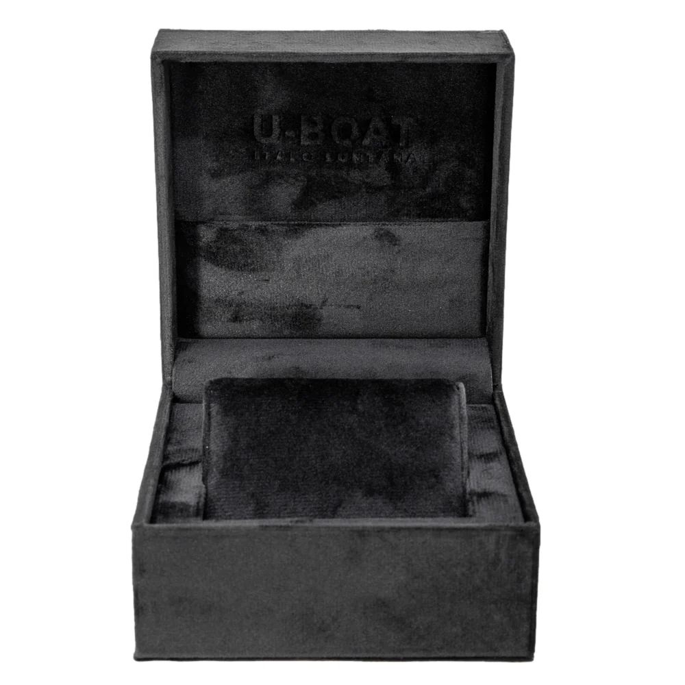 U-boat Men's 8463/B Darkmoon 44mm Black Dial Quartz - Image 8