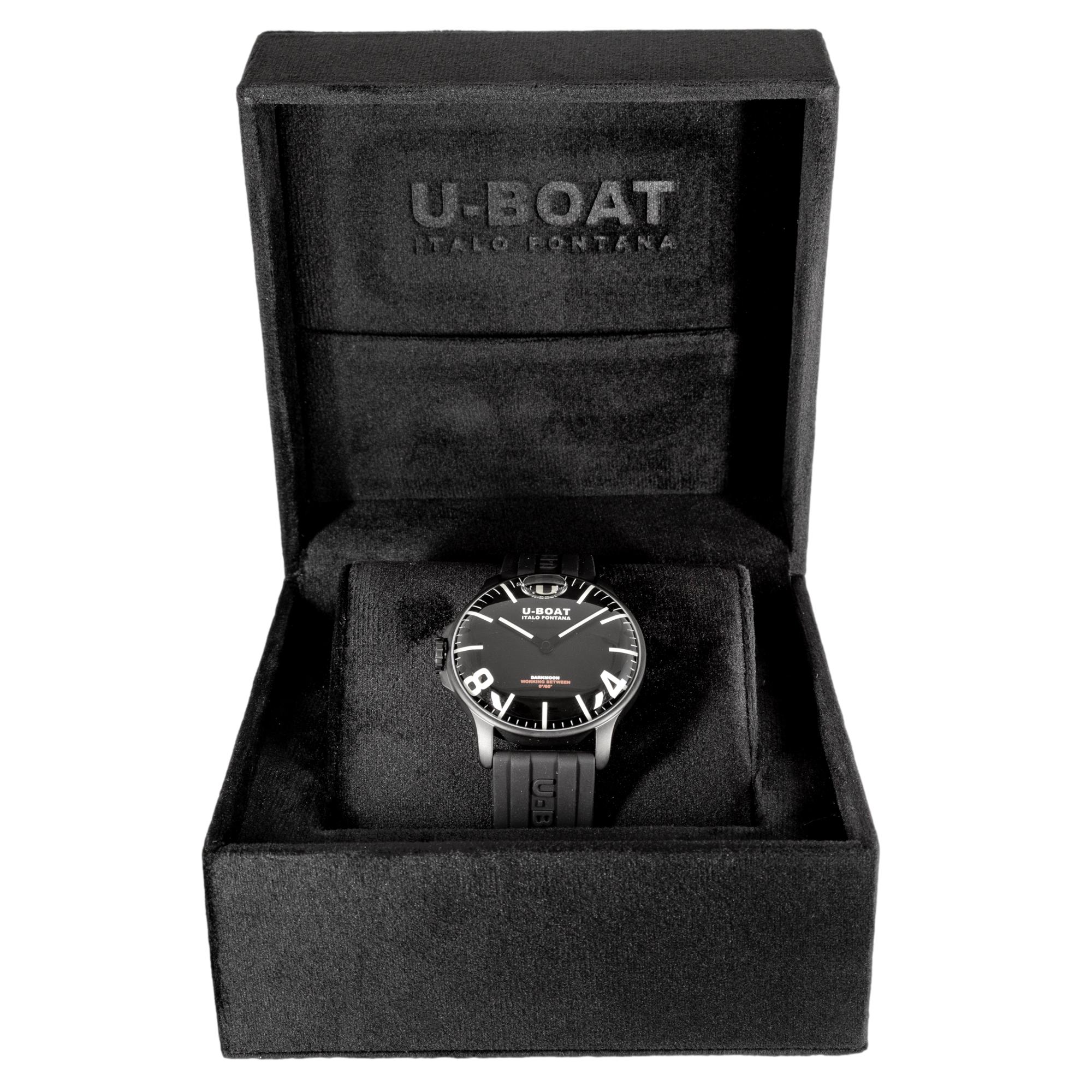 U-boat Men's 8464/D Darkmoon Black Dial Quartz - Image 5