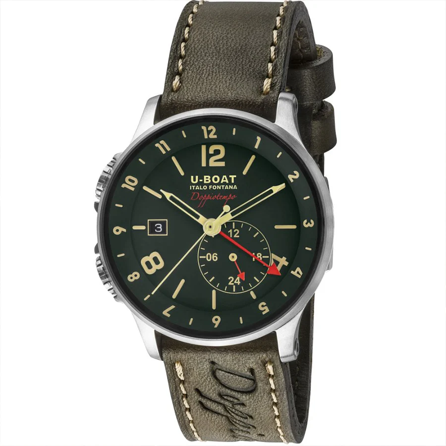 U-Boat Men's 8500 1938 Deppiotemp Green Dial Lt.Ed Watch