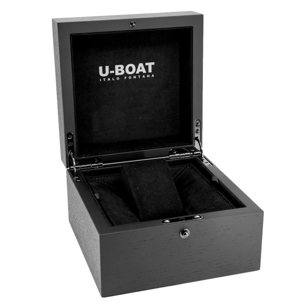 U-Boat Men's 8703/B Darkmoon 44 Mm Brown SS Soleil Quartz - Image 4