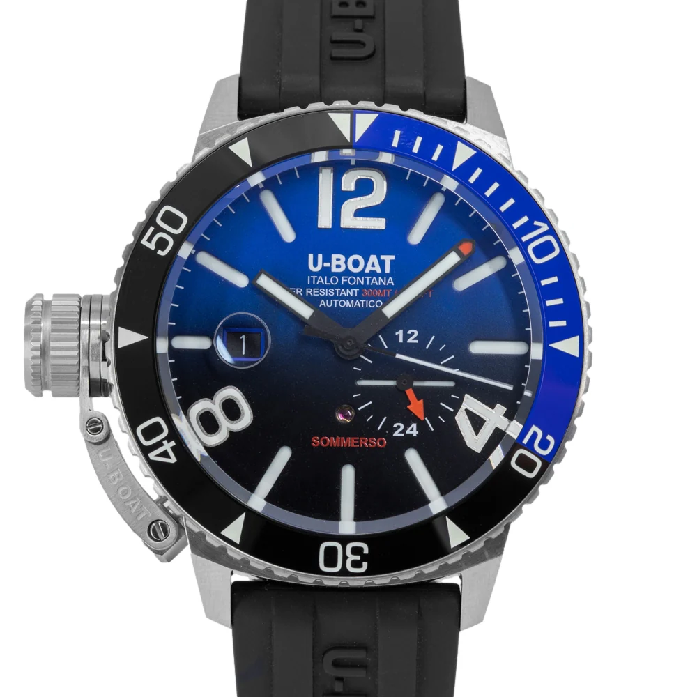 U-Boat Men's 9519 Sommerso Blue Fade Dial Automatic - Image 2
