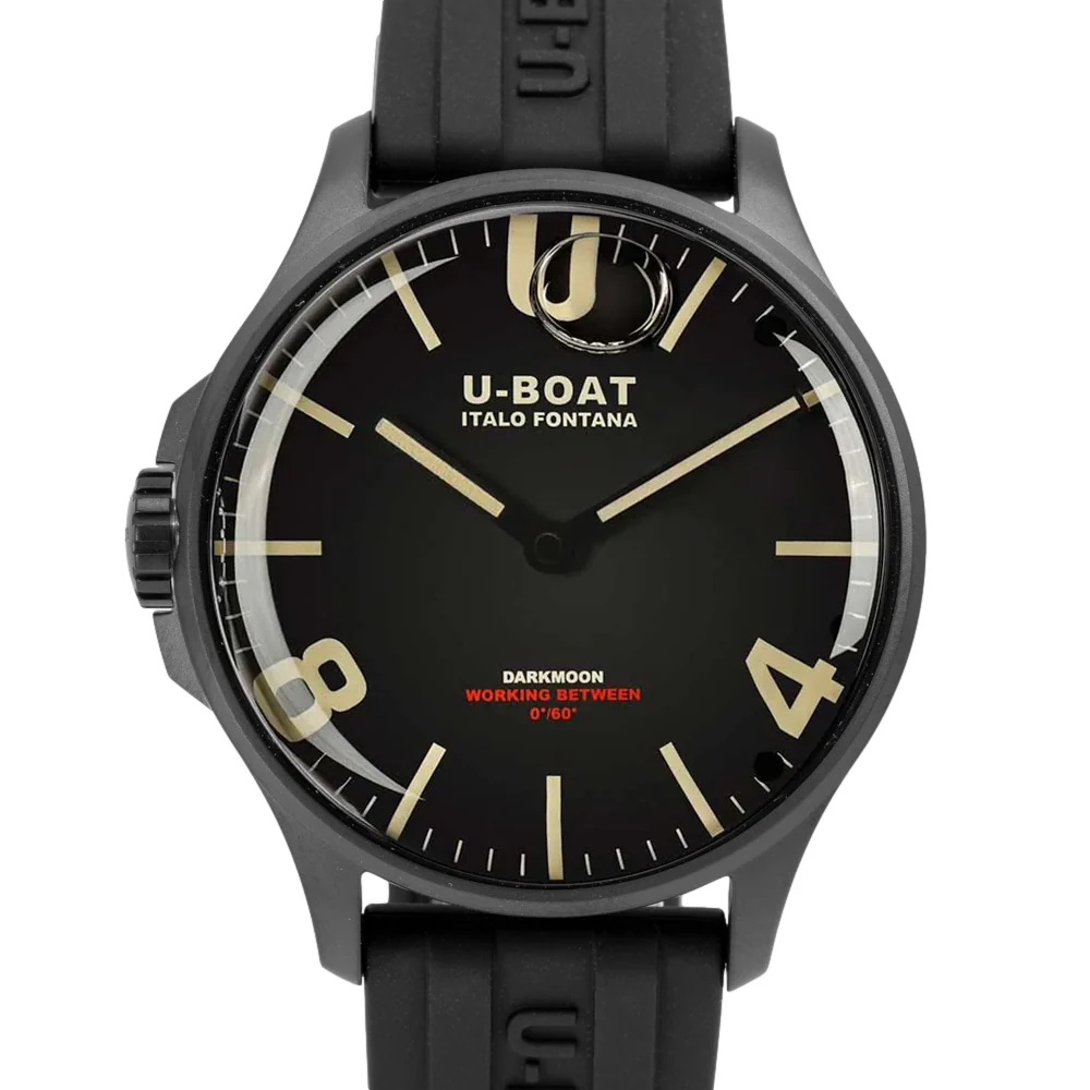 U-Boat Men's watch/Unisex 8464/C Darkmoon 44 mm Black IPB Quarzo - Image 2