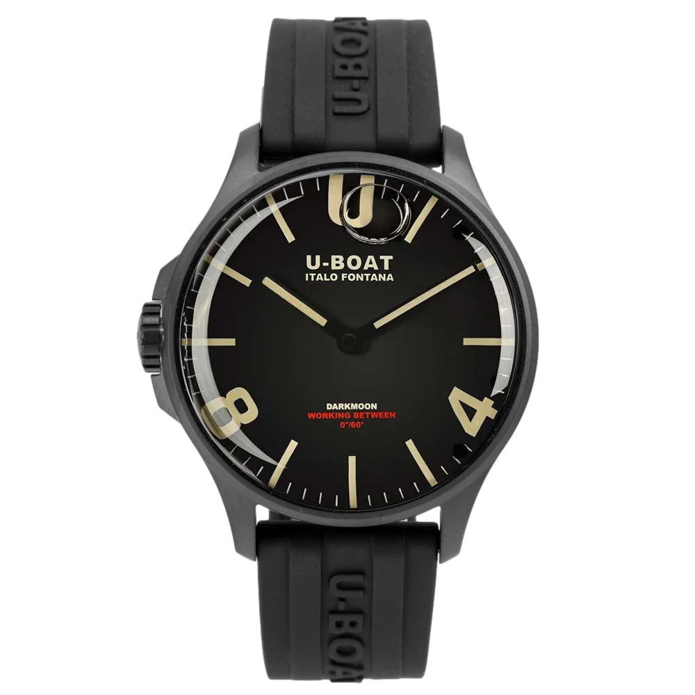 U-Boat Men's watch/Unisex 8464/C Darkmoon 44 mm Black IPB Quarzo - Image 3