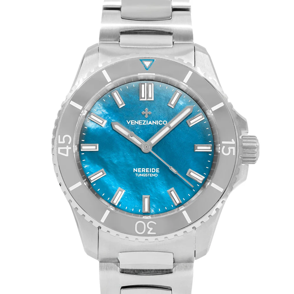 Venezianico Men's 3121541C Nereide Tungsteno 39mm Automatic - Image 3