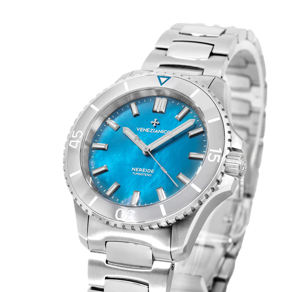 Venezianico Men's 3121541C Nereide Tungsteno 39mm Automatic - Image 8
