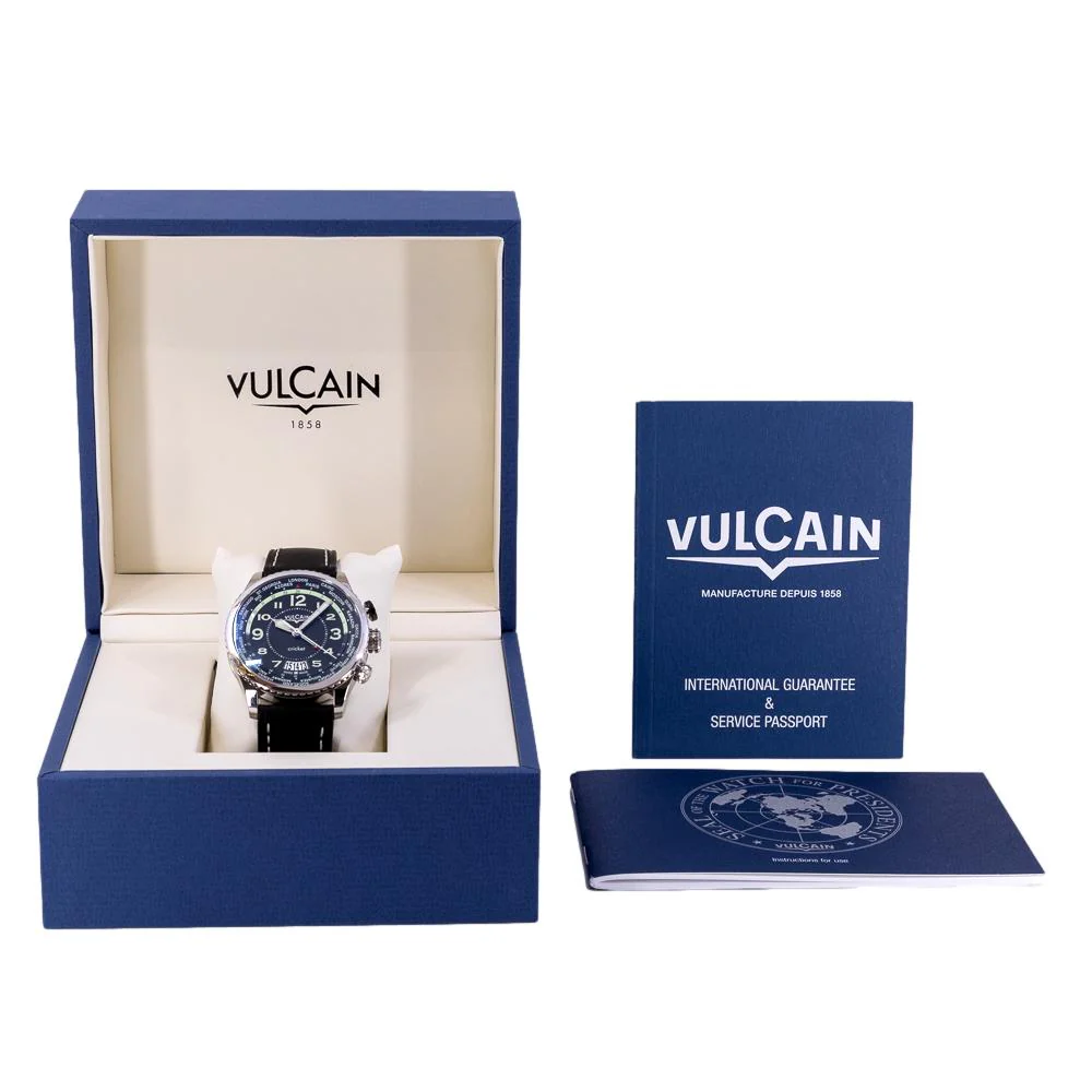Vulcain Men's 110163A07.BFC102 Montre Aviator Cricket Watch - Image 10