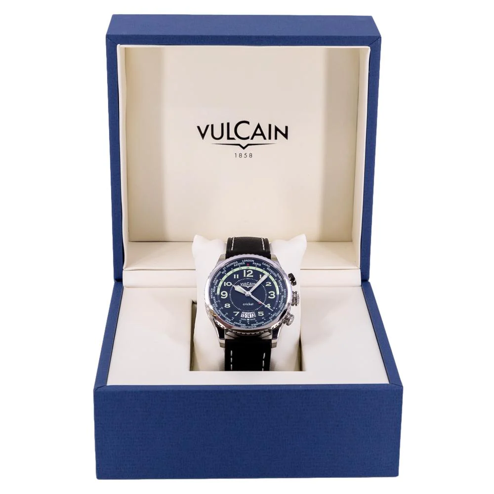 Vulcain Men's 110163A07.BFC102 Montre Aviator Cricket Watch - Image 8