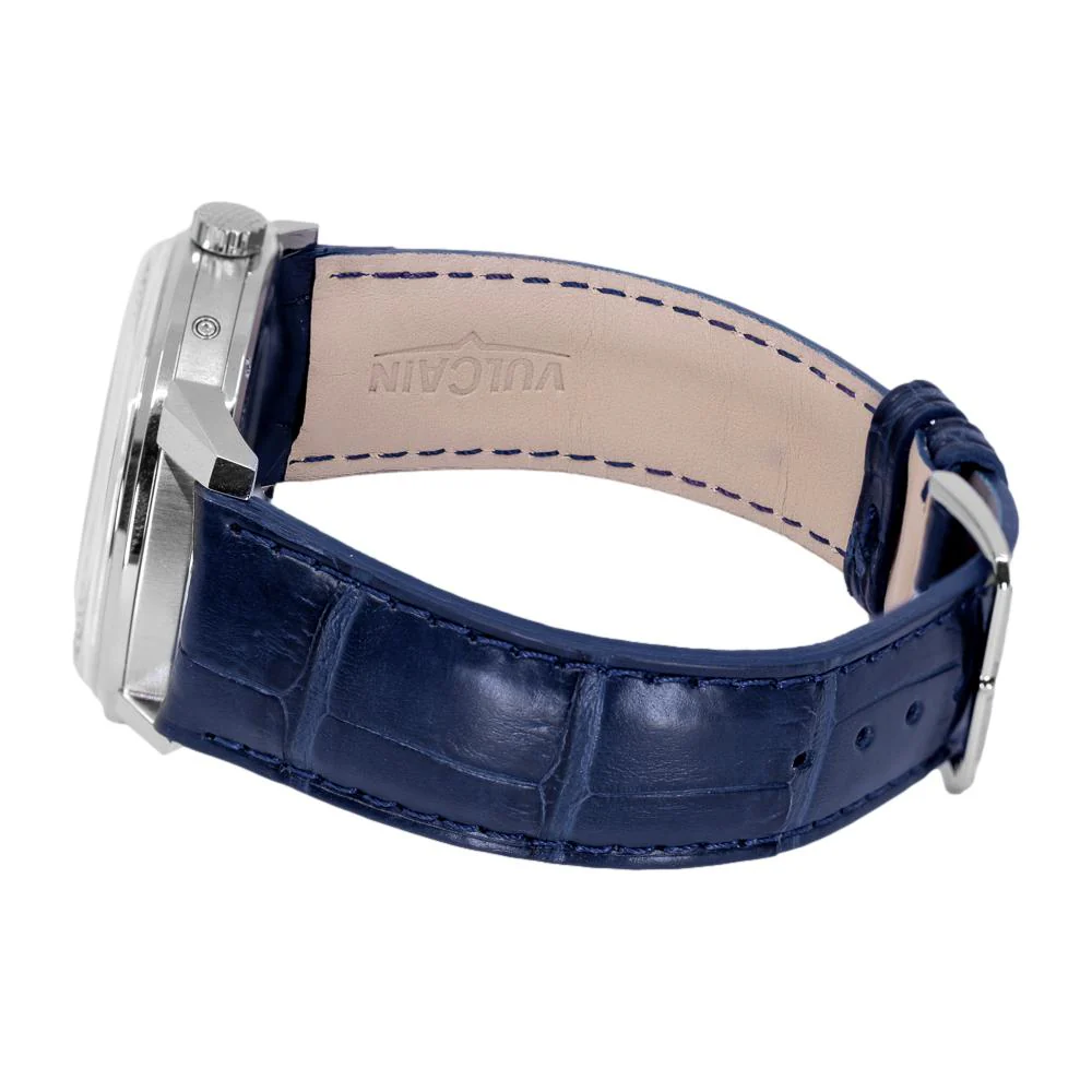 Vulcain Men's 580158A35.BAL110 Moonphase Blue Watch - Image 4