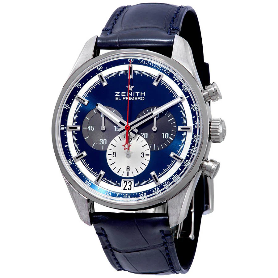 Zenith 03.2040.400/53.C700 El Primero Steel Blue Watch - Image 2