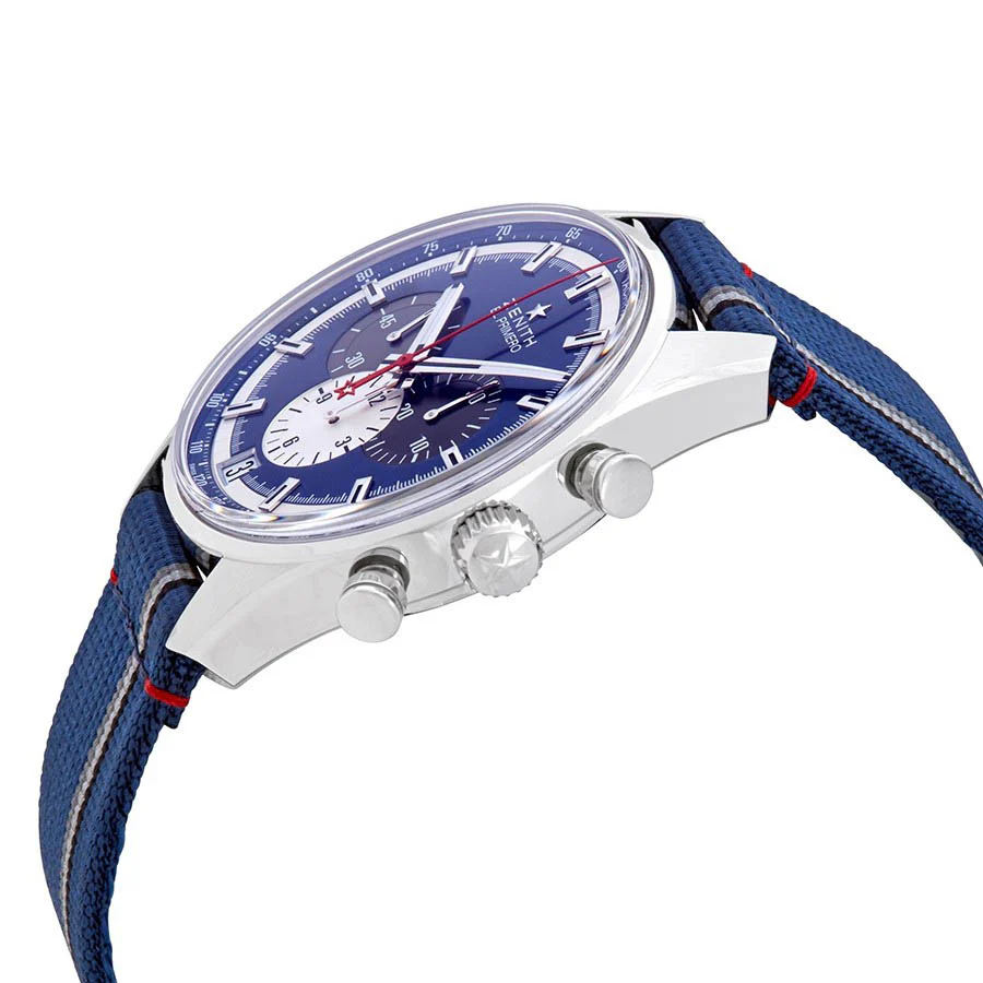 Zenith 03.2040.400/53.C802 El Primero Steel Blue 42 mm Watch - Image 3