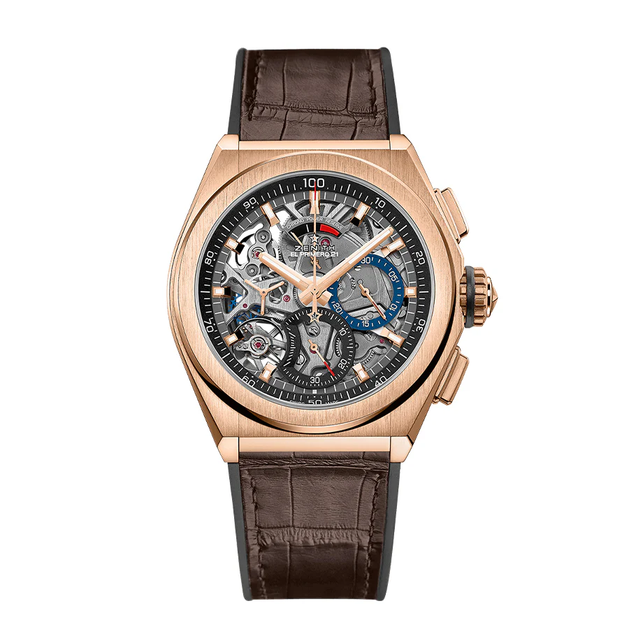 Zenith 18.9000.9004/71.R585 Defy El Primero Rose Gold Watch
