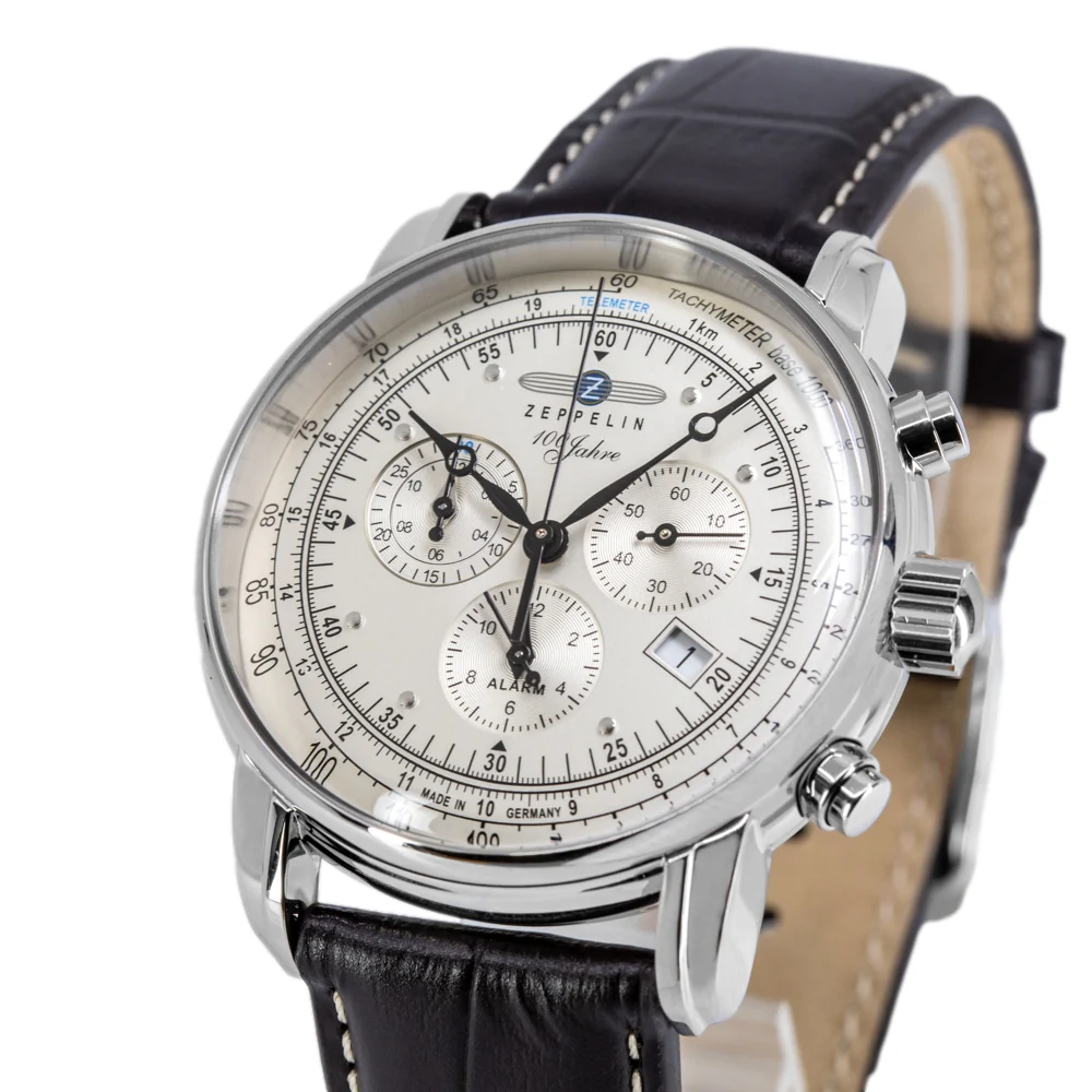 Zeppelin 7680-1 100 Years Zeppelin 42mm Quartz Chronograph - Image 10