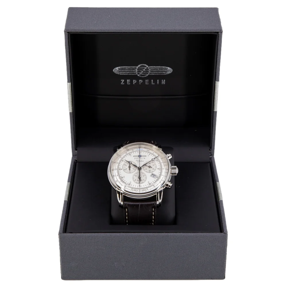 Zeppelin 7680-1 100 Years Zeppelin 42mm Quartz Chronograph - Image 8