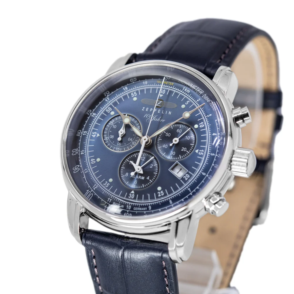 Zeppelin 7680-3 100 Years Zeppelin 42mm Quartz Chronograph - Image 10