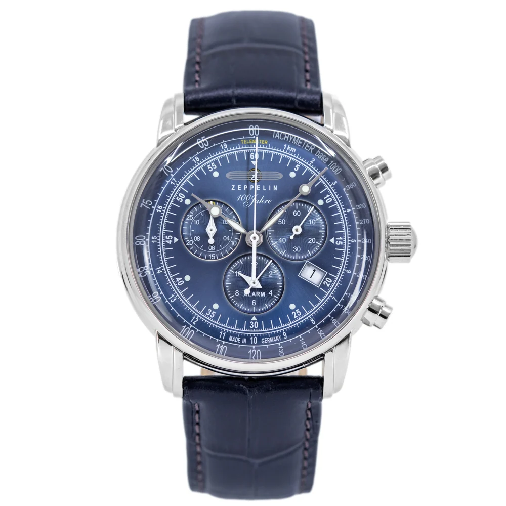 Zeppelin 7680-3 100 Years Zeppelin 42mm Quartz Chronograph - Image 3