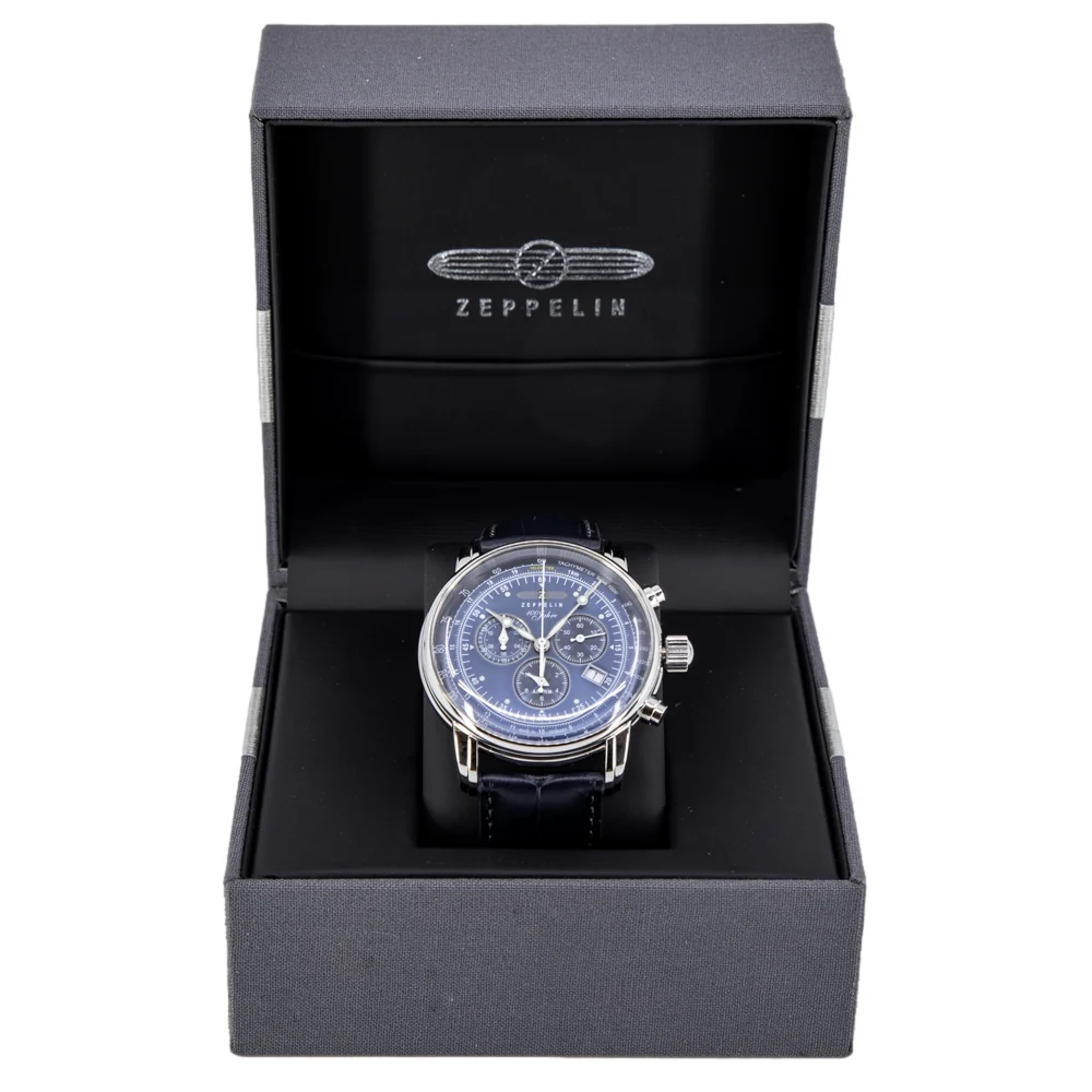 Zeppelin 7680-3 100 Years Zeppelin 42mm Quartz Chronograph - Image 8