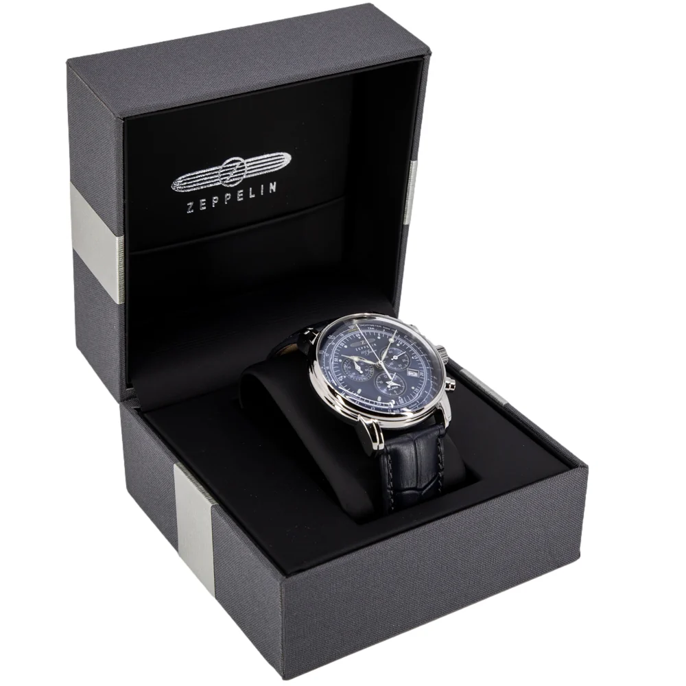 Zeppelin 7680-3 100 Years Zeppelin 42mm Quartz Chronograph - Image 9