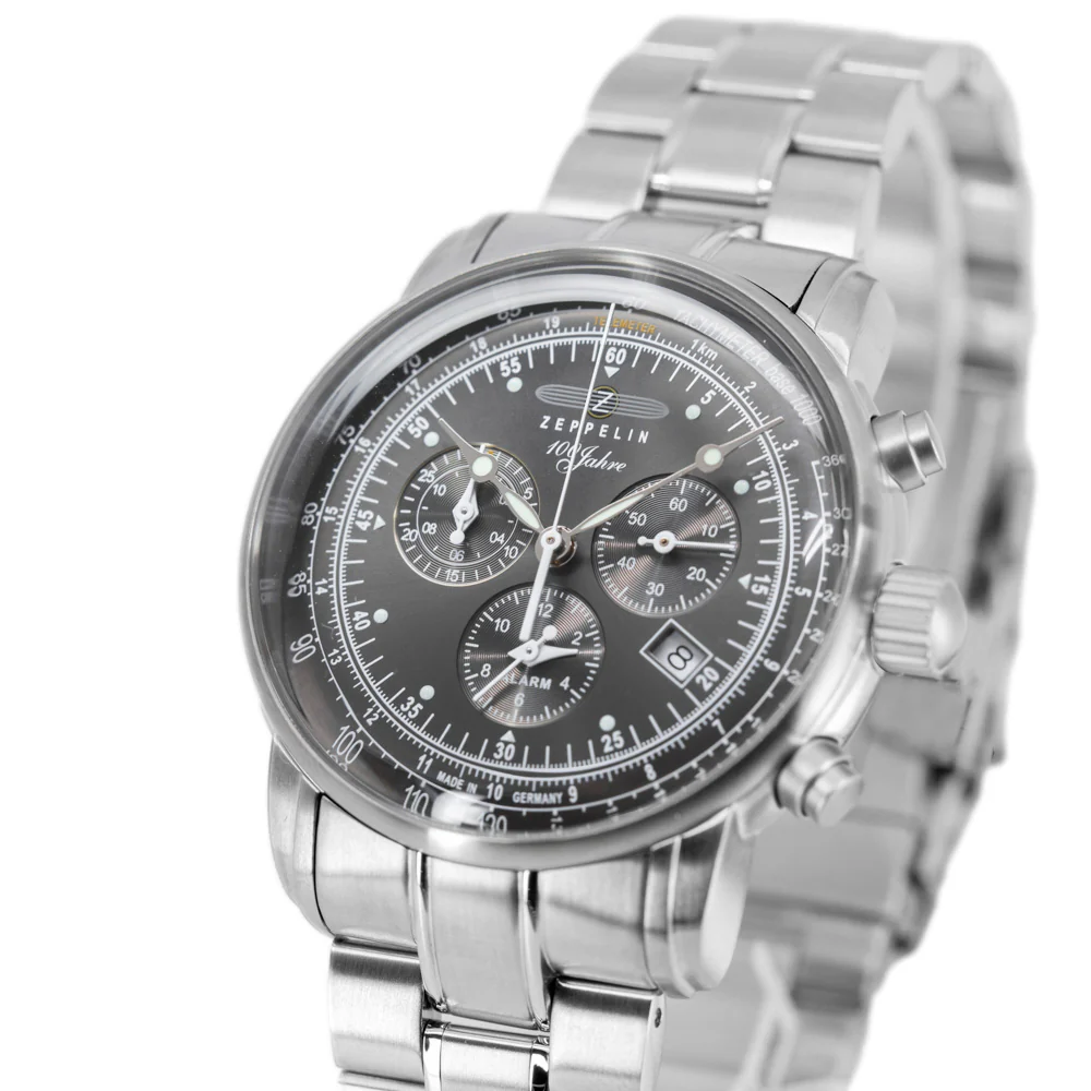 Zeppelin 7680MB-2 100 Years Zeppelin 42mm Quartz Chronograph - Image 10
