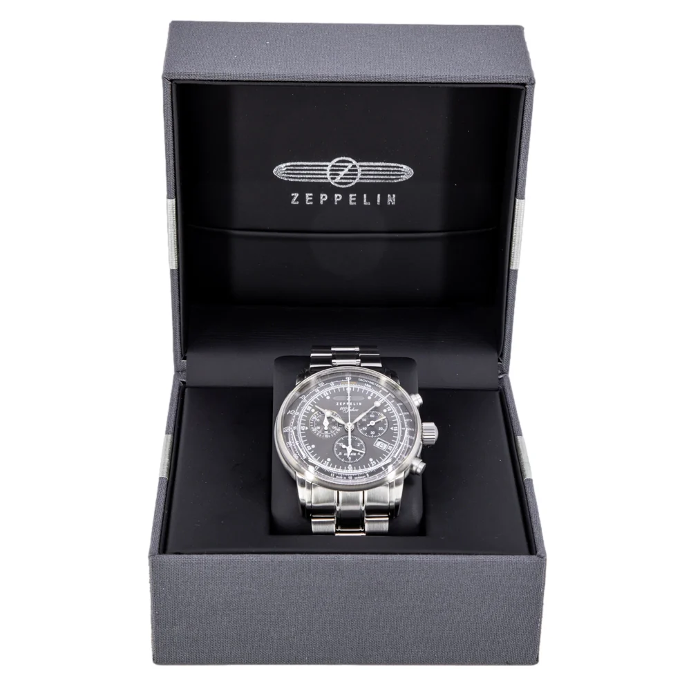Zeppelin 7680MB-2 100 Years Zeppelin 42mm Quartz Chronograph - Image 8