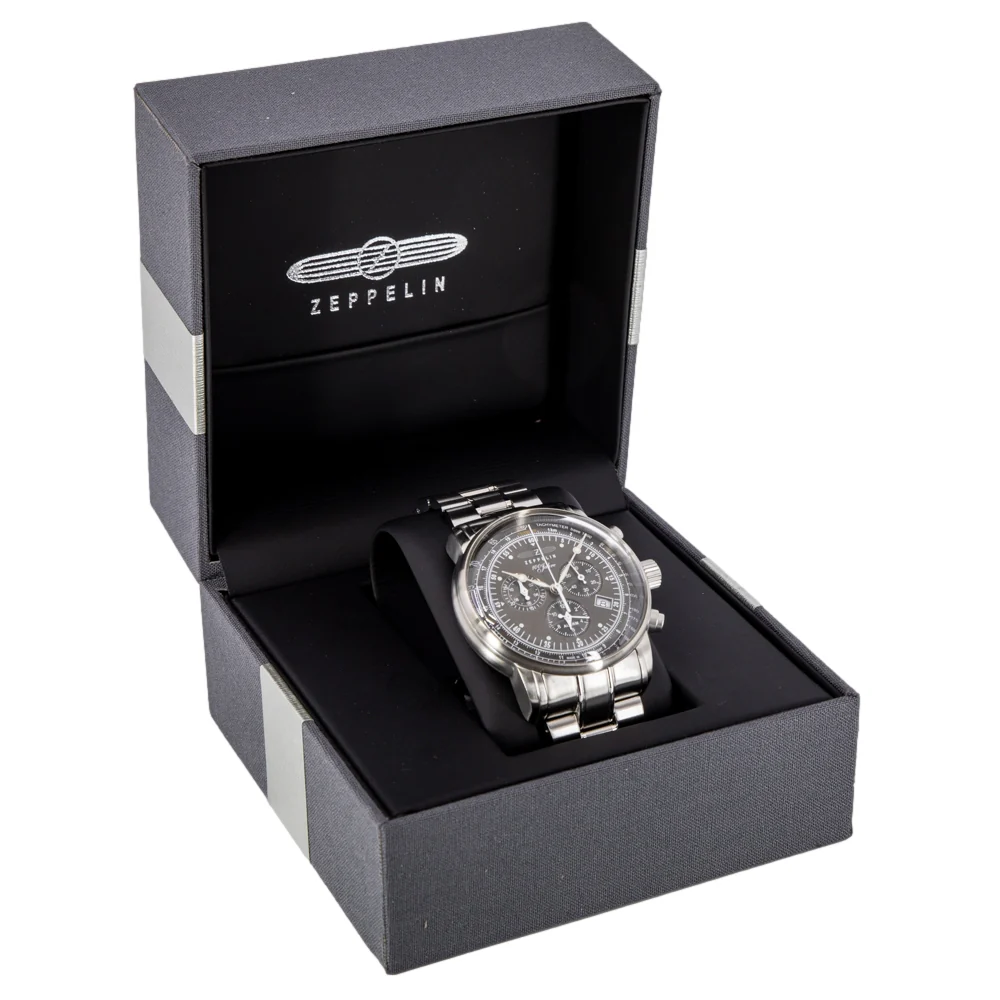 Zeppelin 7680MB-2 100 Years Zeppelin 42mm Quartz Chronograph - Image 9